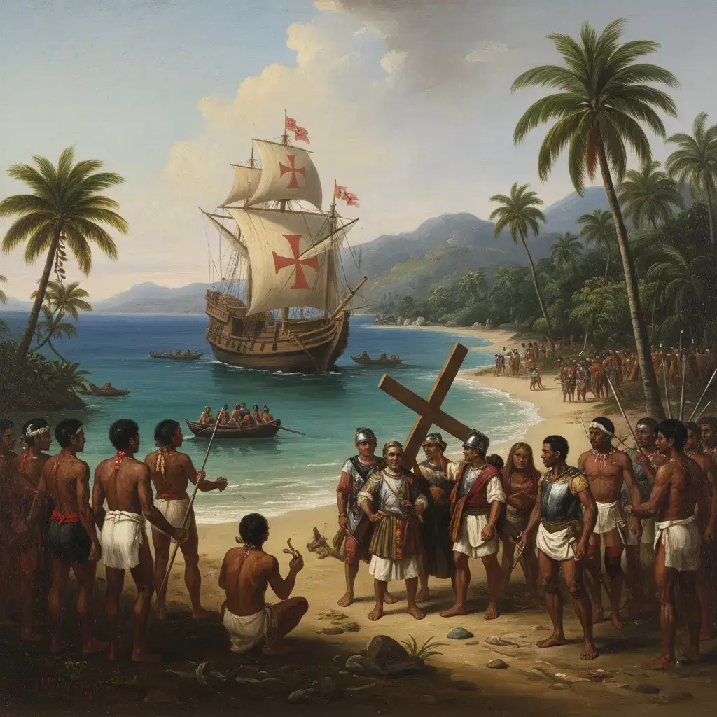 Image of The Portuguese arrive and begin to establish their influence in Timor Leste